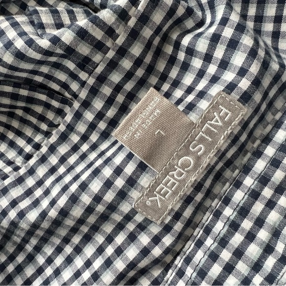 Falls Creek check button down long sleeve shirt - Picture 5 of 5